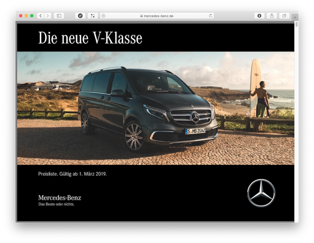 店舗良い ドイツ語洋書 Alles ueber die Mercedes- Benz V- Klasse